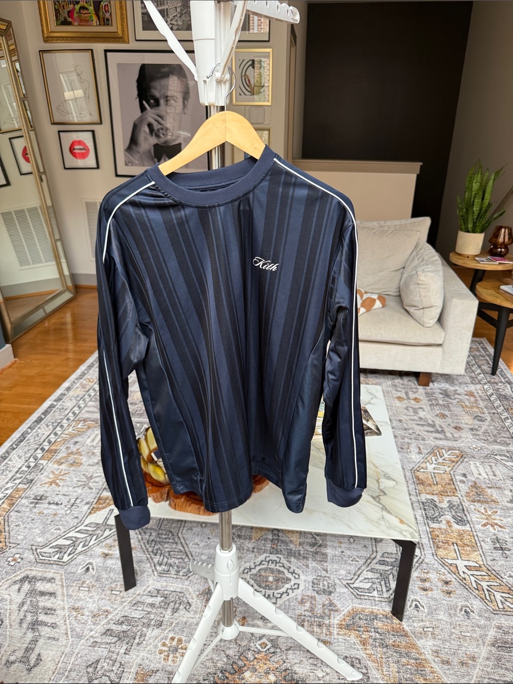 Kith Nocturnal Blue Soccer Jersey